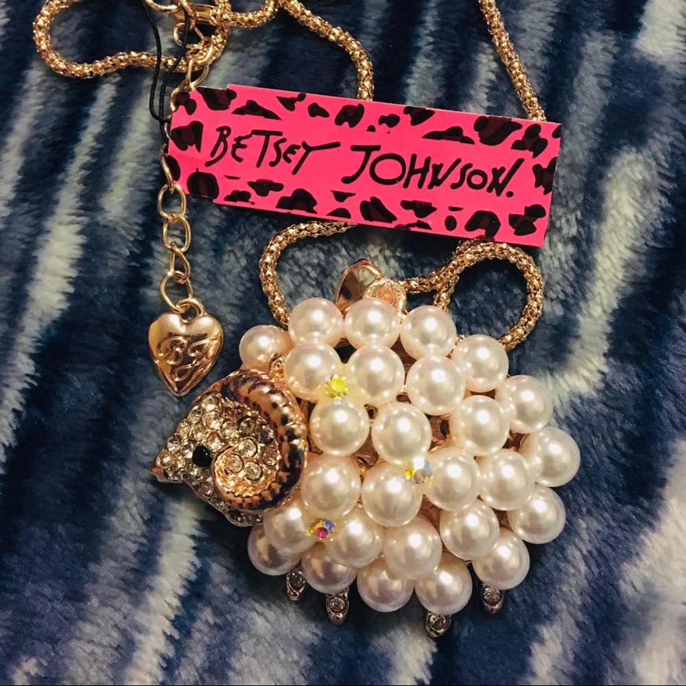 New Betsy Johnson necklace!